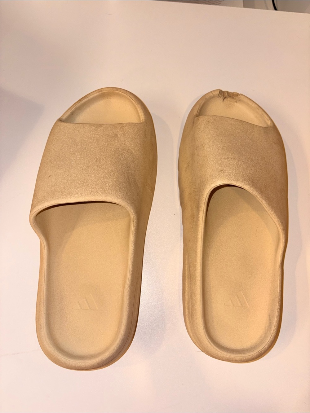 Yeezy Men’s Slide Sandals in Beige